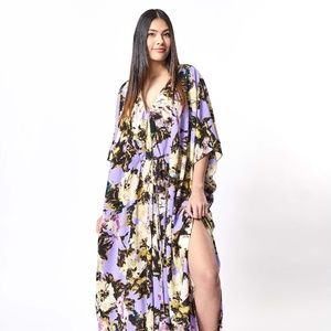 Kristen Bellamy Lilac Blossom Ravello Kaftan